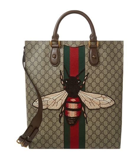 gucci tote bag bee|gucci bag with bumble bee.